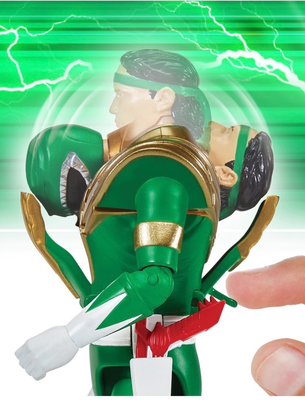 Mighty Morphin Power Rangers: Re-Ignition - Auto-Morphin Green Ranger - Picture 6 of 8